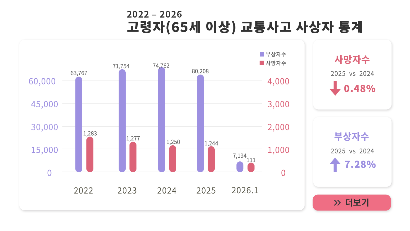 Elderly traffic accidents