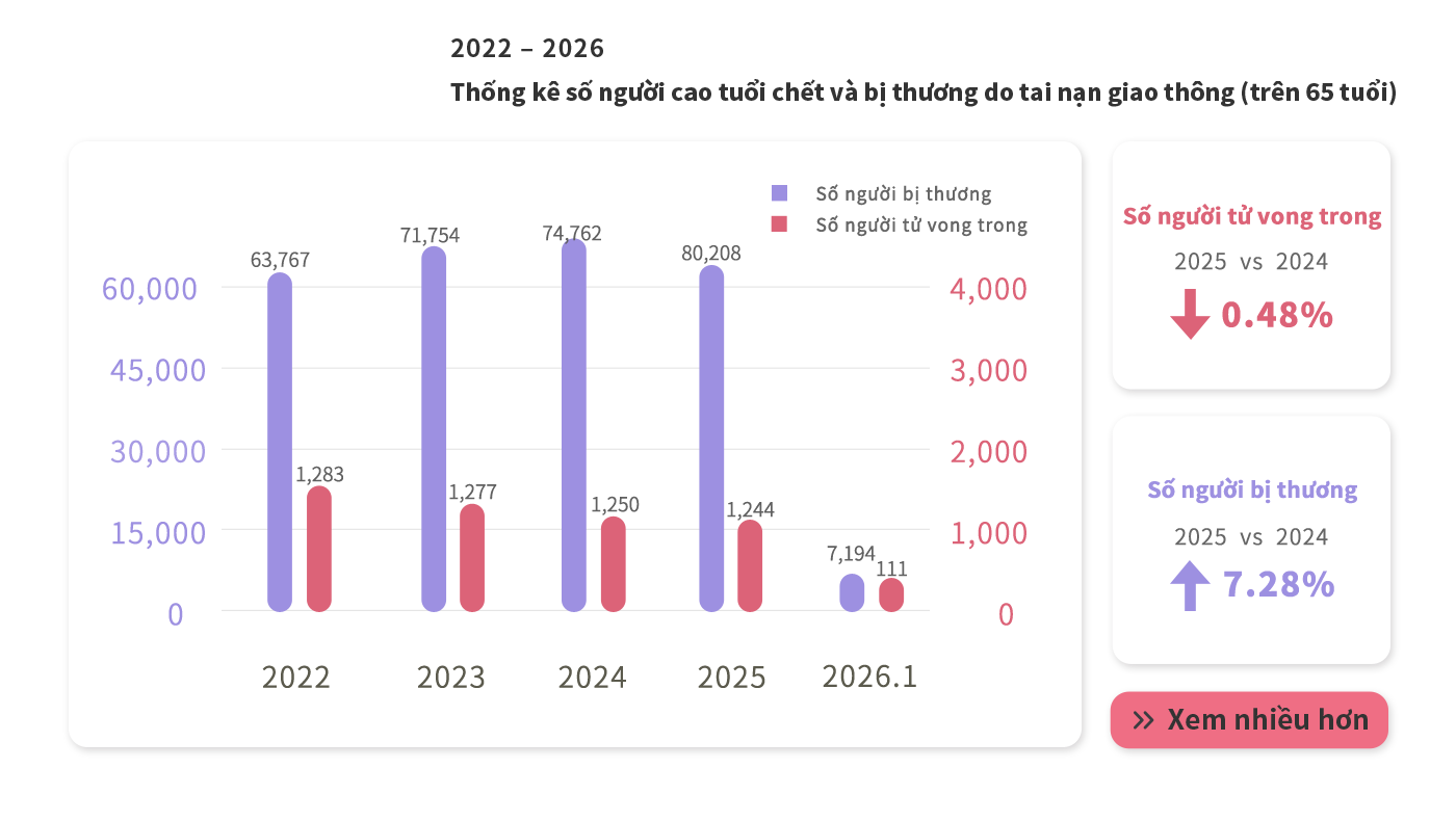 Elderly traffic accidents