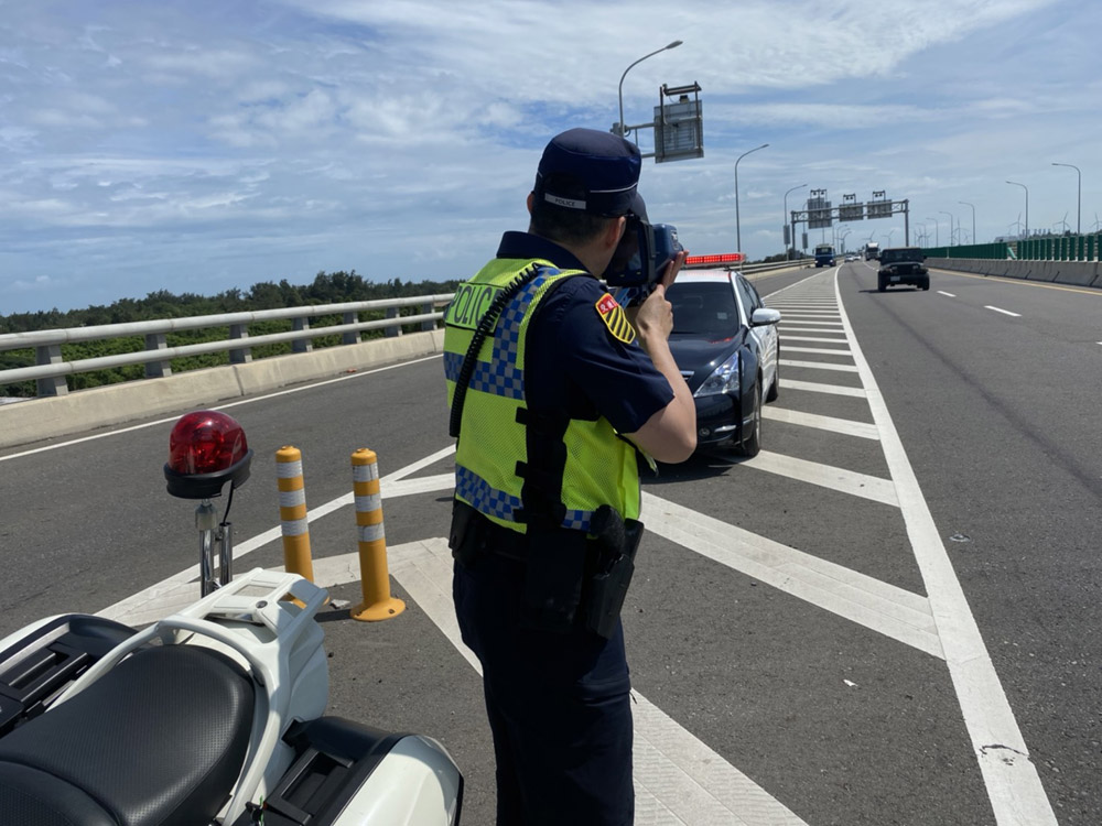 台61線加強執法邁入第2週警方持續取締違規