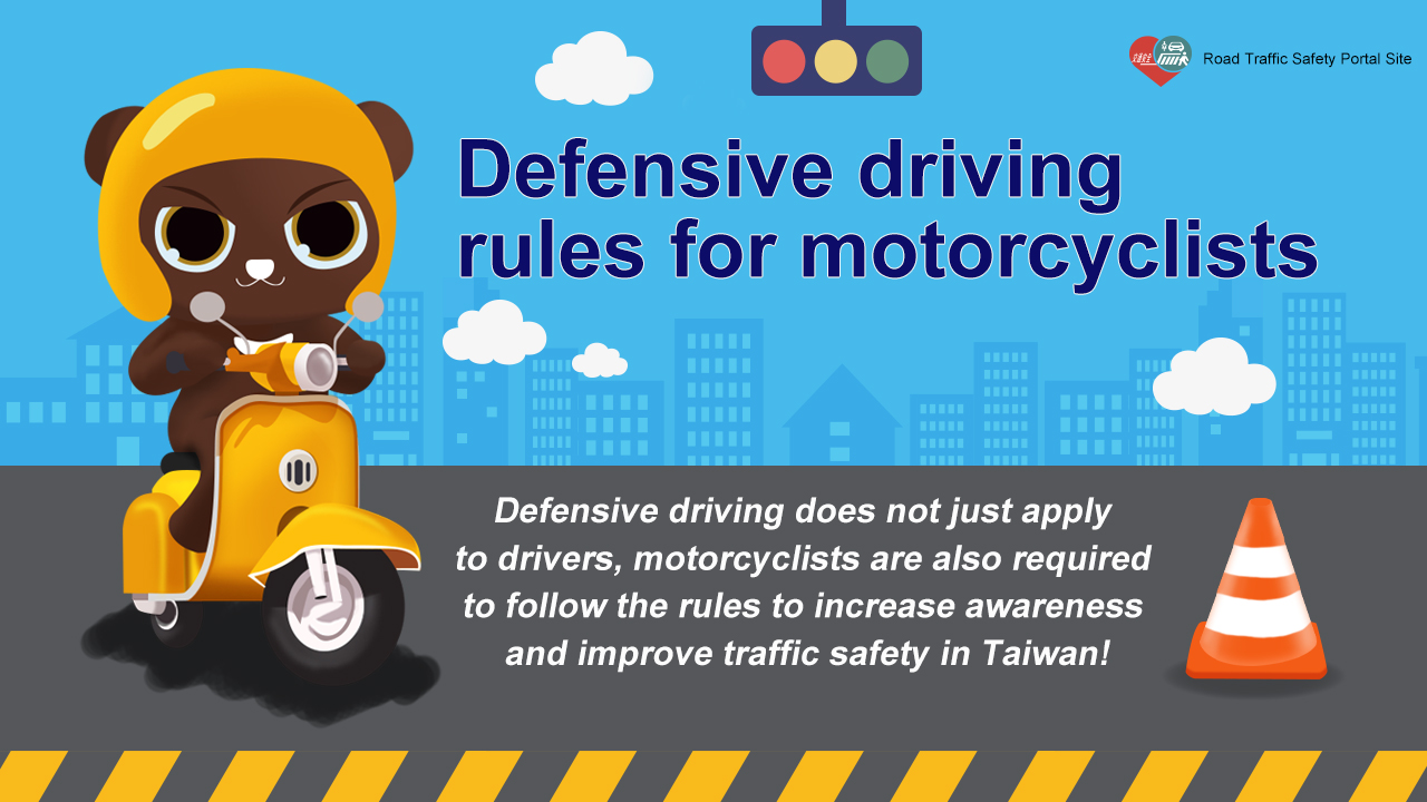 01_Defensive driving rules for motorcyclists