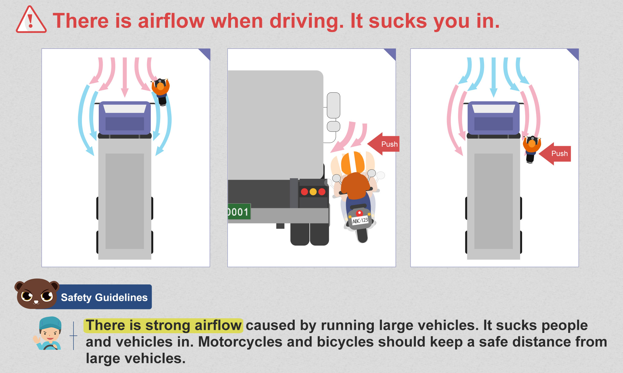 04_There is airflow when driving. It sucks you in