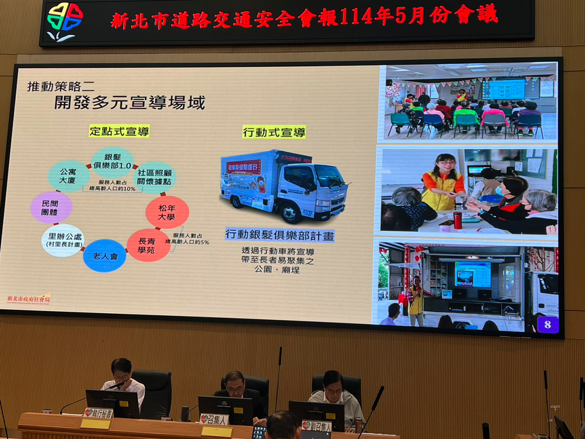 新北市長侯友宜主持5月份道安會報