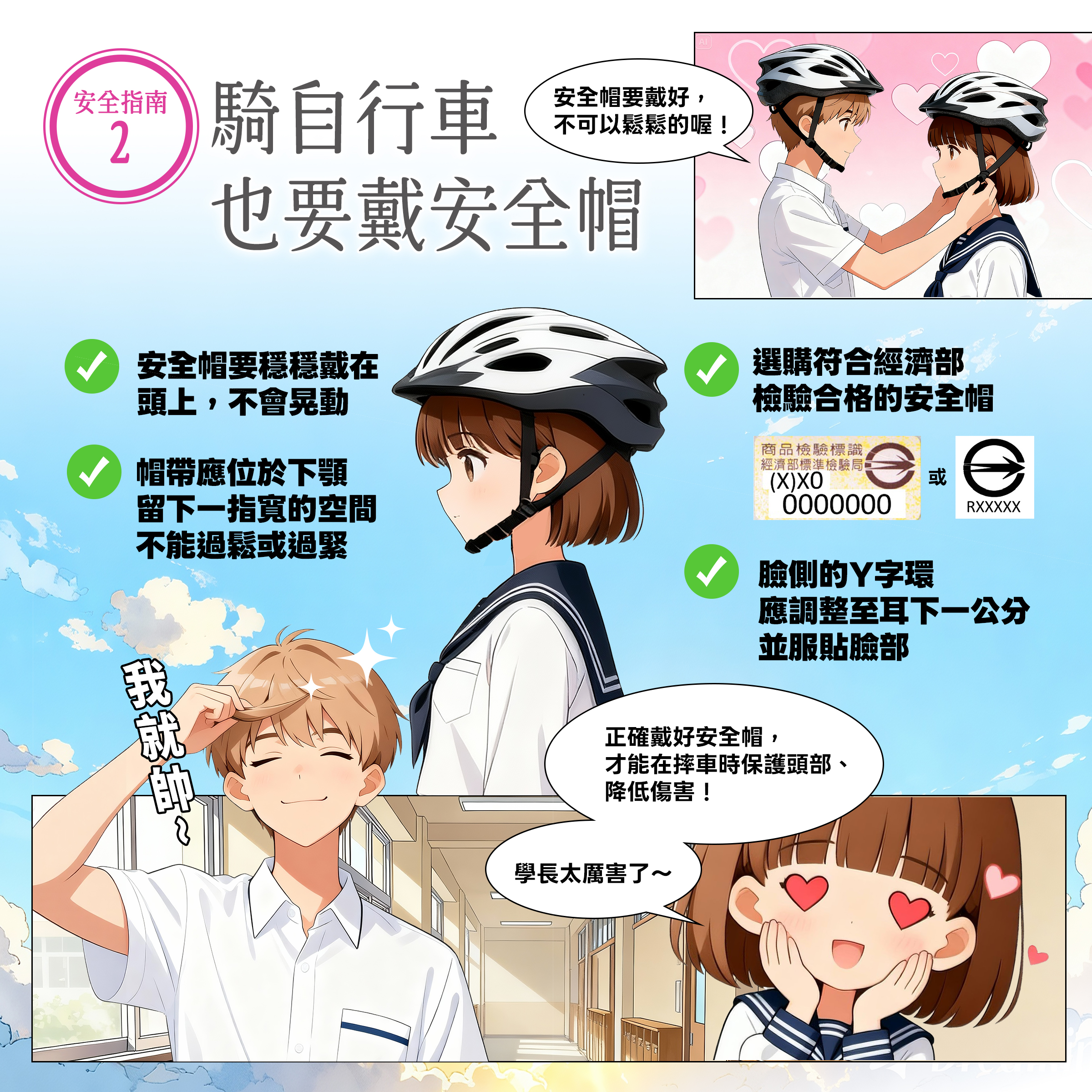 03_騎自行車也要戴安全帽