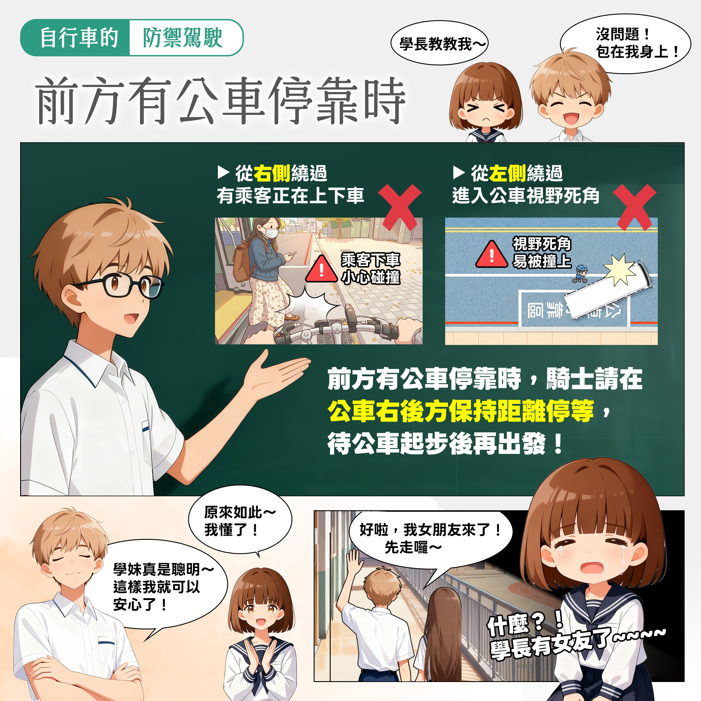 08_自行車的防禦駕駛-前方有公車停靠時