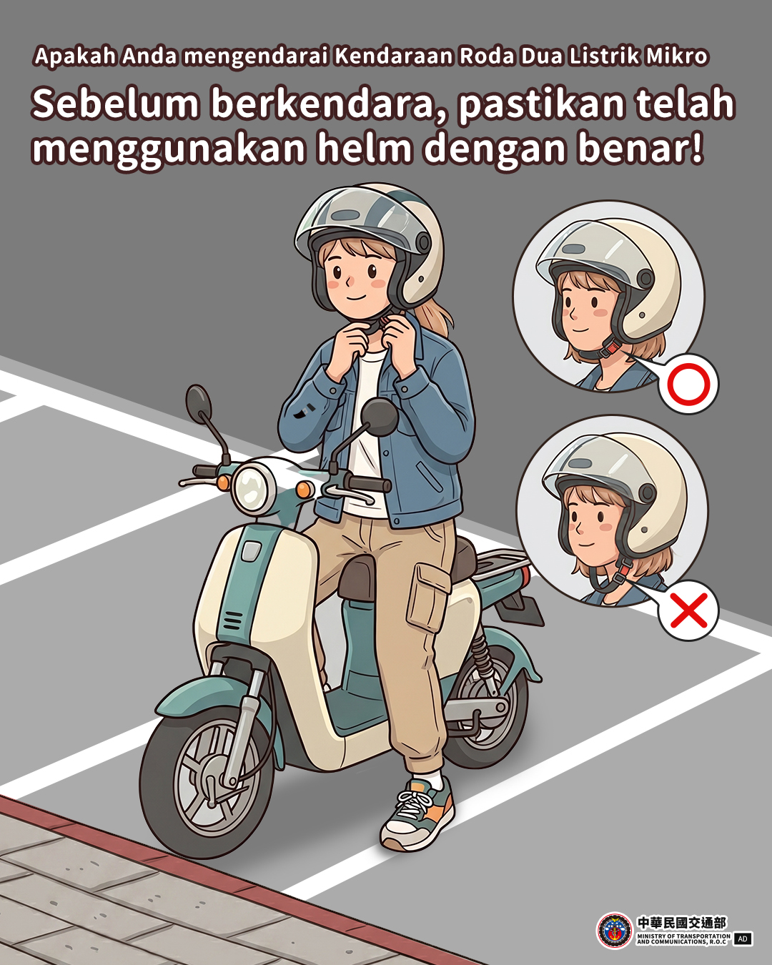 Apakah Anda mengendarai Kendaraan Roda Dua Listrik Mikro